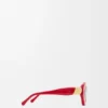 Gafas de sol de ojo de gato con diseño en espiral