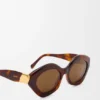 Gafas de sol de ojo de gato con diseño en espiral