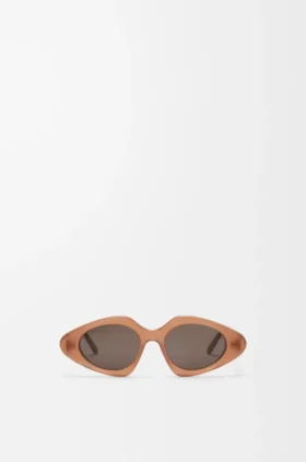 Gafas de sol delgadas con forma triangular Gafas de sol delgadas con forma triangular