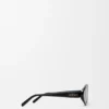 Gafas de sol delgadas con forma triangular Gafas de sol delgadas con forma triangular