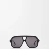Gafas de sol estilo aviador delgadas Gafas de sol estilo aviador delgadas
