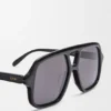 Gafas de sol estilo aviador delgadas Gafas de sol estilo aviador delgadas