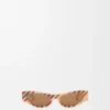 Gafas de sol Flash Slim Cateye Gafas de sol Flash Slim Cateye