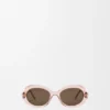 Gafas de sol mini ovaladas y delgadas