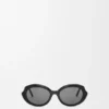 Gafas de sol mini ovaladas y delgadas