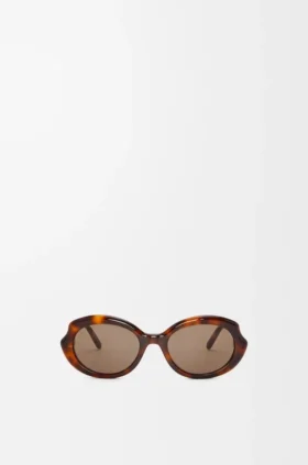 Gafas de sol mini ovaladas y delgadas