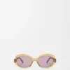 Gafas de sol mini ovaladas y delgadas