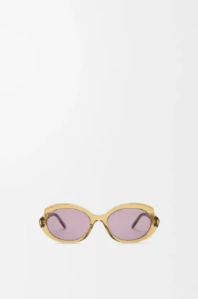 Gafas de sol mini ovaladas y delgadas