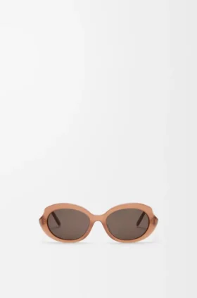 Gafas de sol mini ovaladas y delgadas