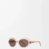 Gafas de sol mini ovaladas y delgadas