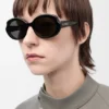 Gafas de sol mini ovaladas y delgadas