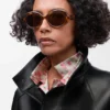Gafas de sol mini ovaladas y delgadas