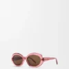 Gafas de sol mini ovaladas y delgadas