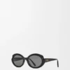 Gafas de sol mini ovaladas y delgadas