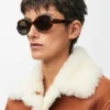 Gafas de sol mini ovaladas y delgadas
