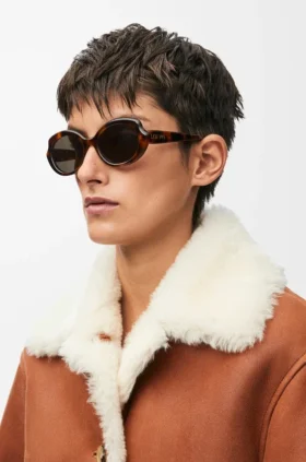 Gafas de sol mini ovaladas y delgadas