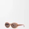 Gafas de sol mini ovaladas y delgadas