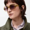 Gafas de sol mini ovaladas y delgadas