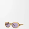 Gafas de sol mini ovaladas y delgadas