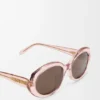 Gafas de sol mini ovaladas y delgadas