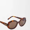 Gafas de sol mini ovaladas y delgadas