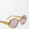 Gafas de sol mini ovaladas y delgadas
