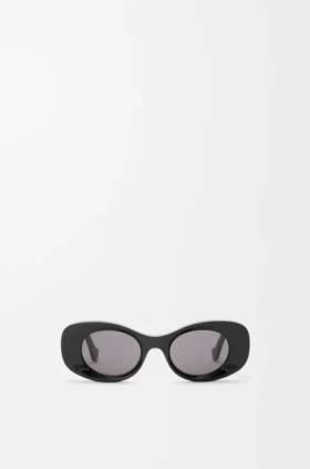 Gafas de sol ovaladas «Maxi Anagram» con bordes biselados