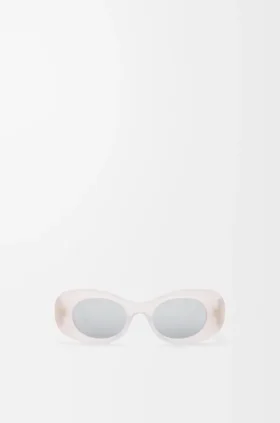 Gafas de sol ovaladas «Maxi Anagram» con bordes biselados