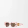 Gafas de sol ovaladas «Maxi Anagram» con bordes biselados