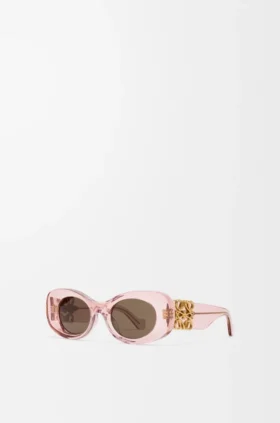 Gafas de sol ovaladas «Maxi Anagram» con bordes biselados