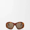 Gafas de sol pentagonales biseladas Gafas de sol pentagonales biseladas