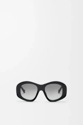 Gafas de sol pentagonales biseladas