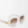 Gafas de sol pentagonales biseladas Gafas de sol pentagonales biseladas