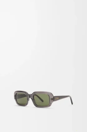 Gafas de sol rectangulares y delgadas