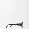 Gafas de sol rectangulares y delgadas