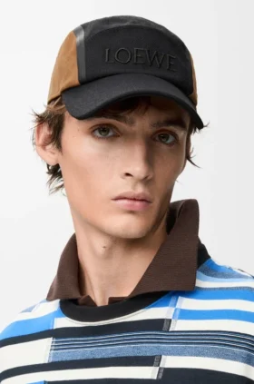 Gorra Camp de lona y gamuza