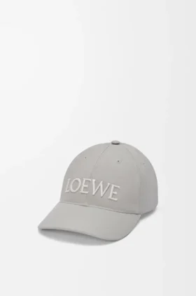 Gorra de lona de loewe