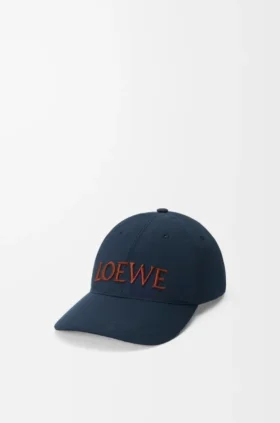 Gorra de lona de loewe