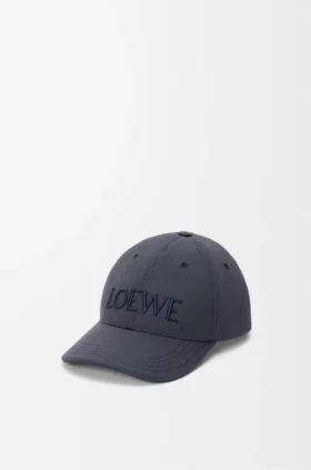 Gorra de lona de loewe