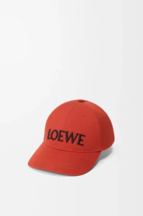 Gorra Loewe de lona de algodón