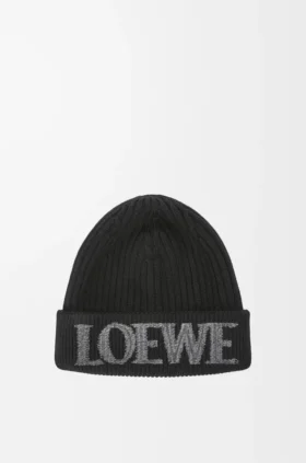 Gorro de lana loewe