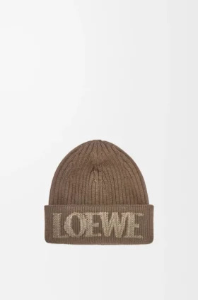 Gorro de lana loewe