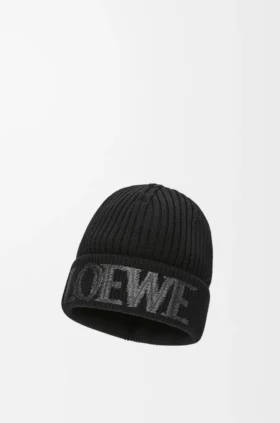 Gorro de lana loewe