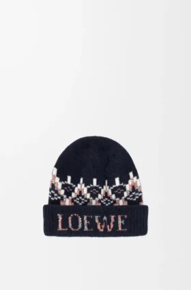 Gorro de mezcla de lana