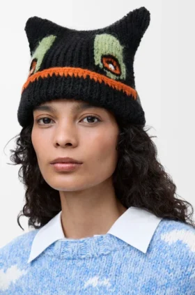Gorro de mezcla de lana, alpaca y mohair