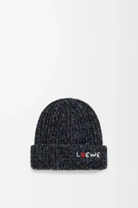 Gorro de mezcla de lana, seda y alpaca