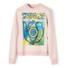 Hombres Loewe Pink Eye Printing Rojo H6299940Pc-7080