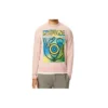 Hombres Loewe Pink Eye Printing Rojo H6299940Pc-7080