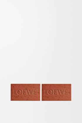 Juego de dos jabones de hojas de tomatera