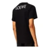 Loewe para hombre, camiseta de manga corta con cara sonriente amarilla y negro H616341X87-1100